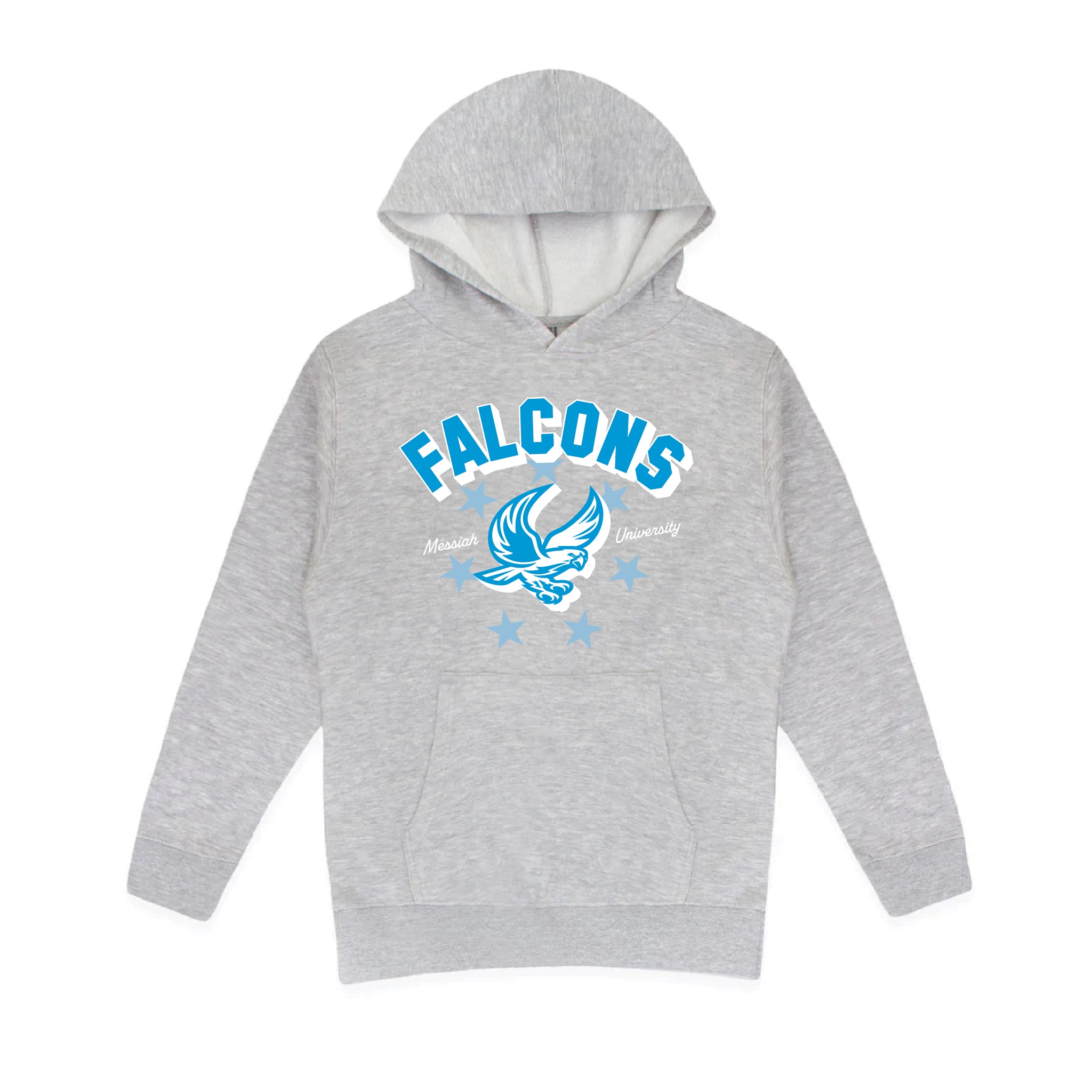 Youth Retro Mascot Hood | Athletic Heather