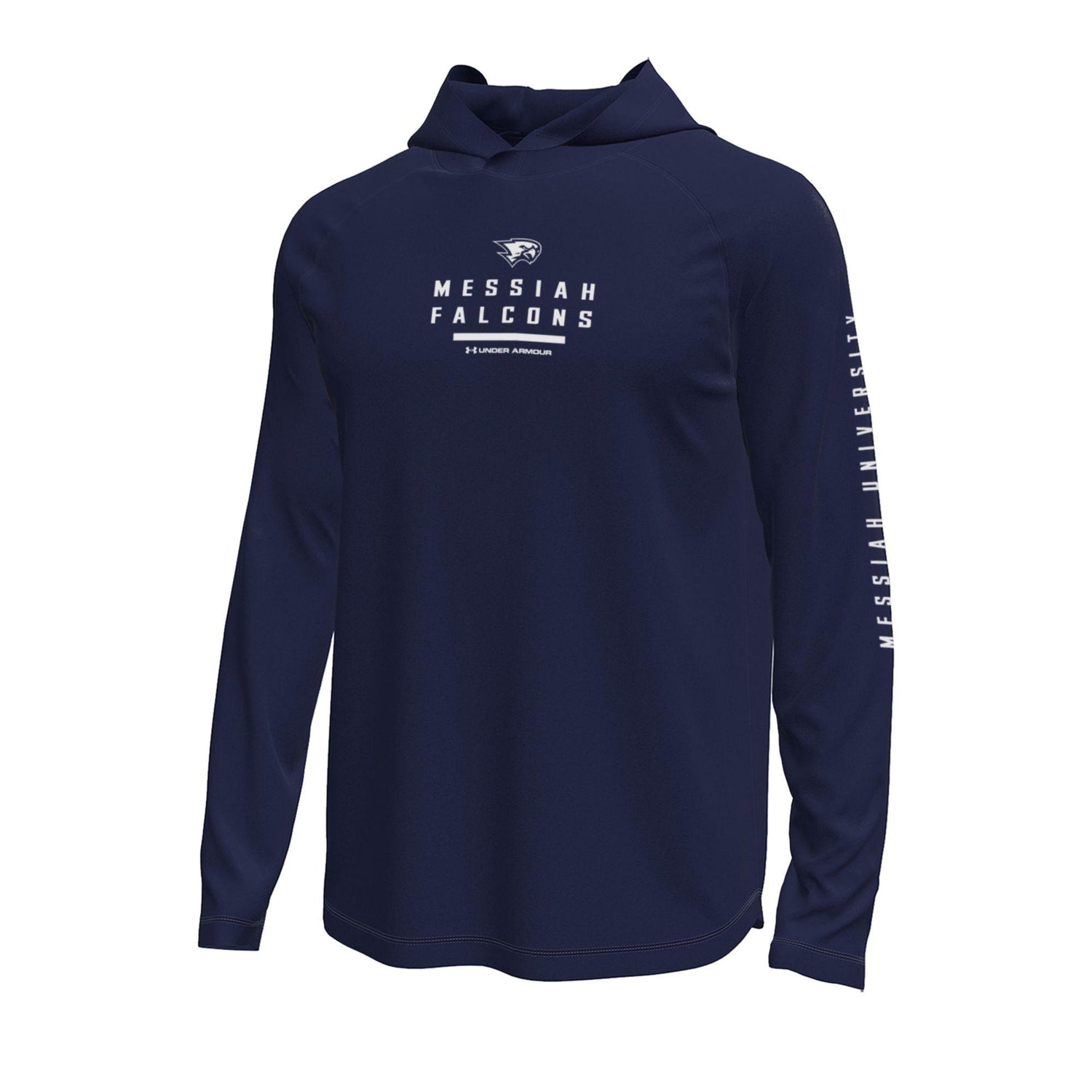 Tech Stretch Long Sleeve Hood | Navy