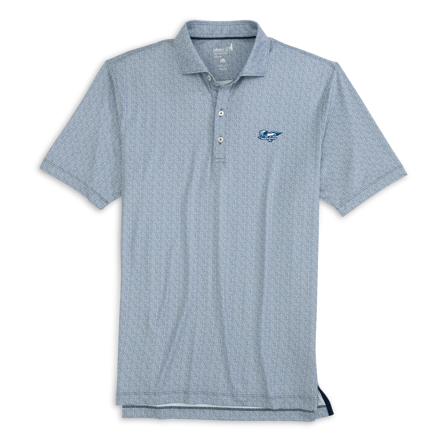 Hison Pattern Performance Polo | Midnight Navy