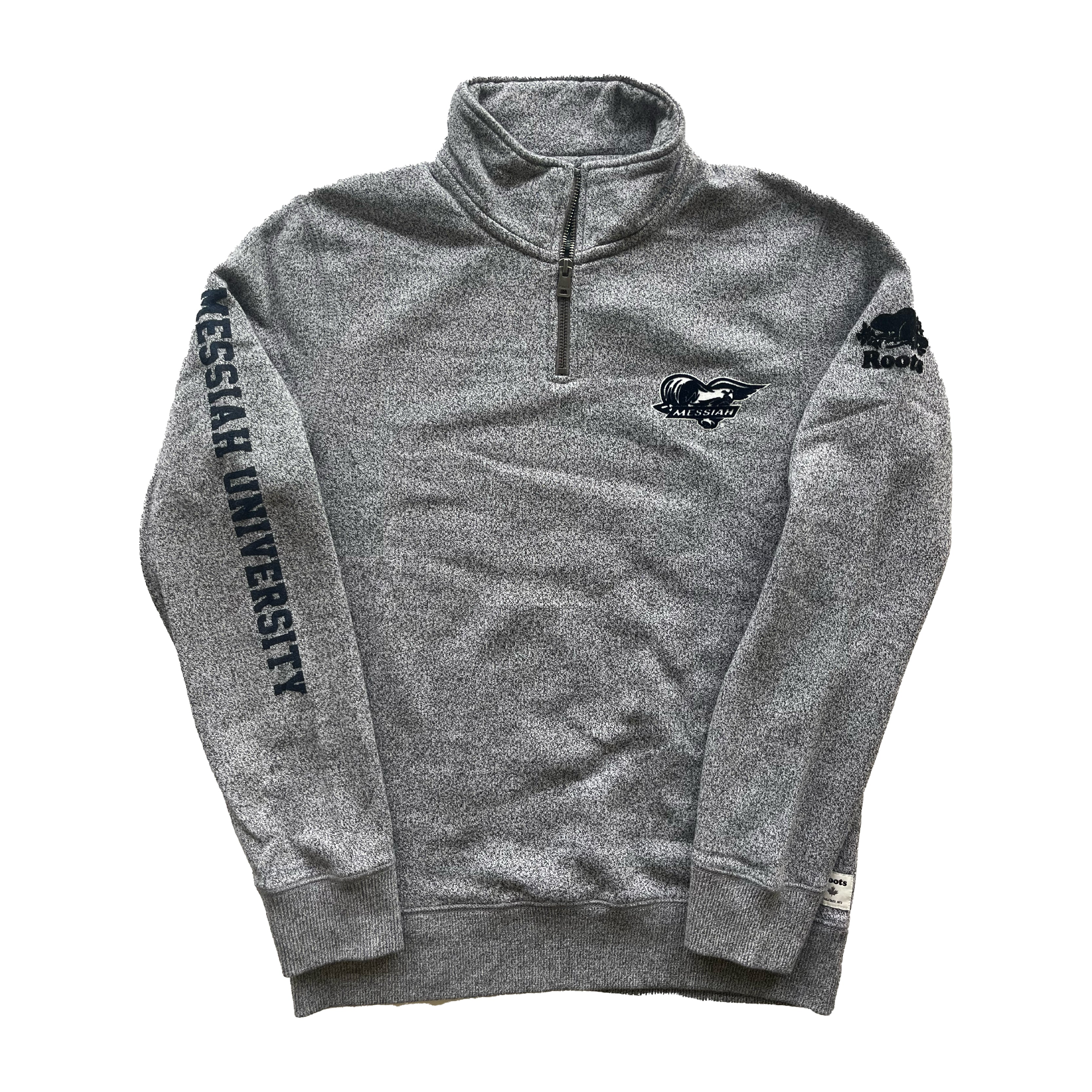 Roots Stein Quarter Zip | Salt & Pepper – Messiah University