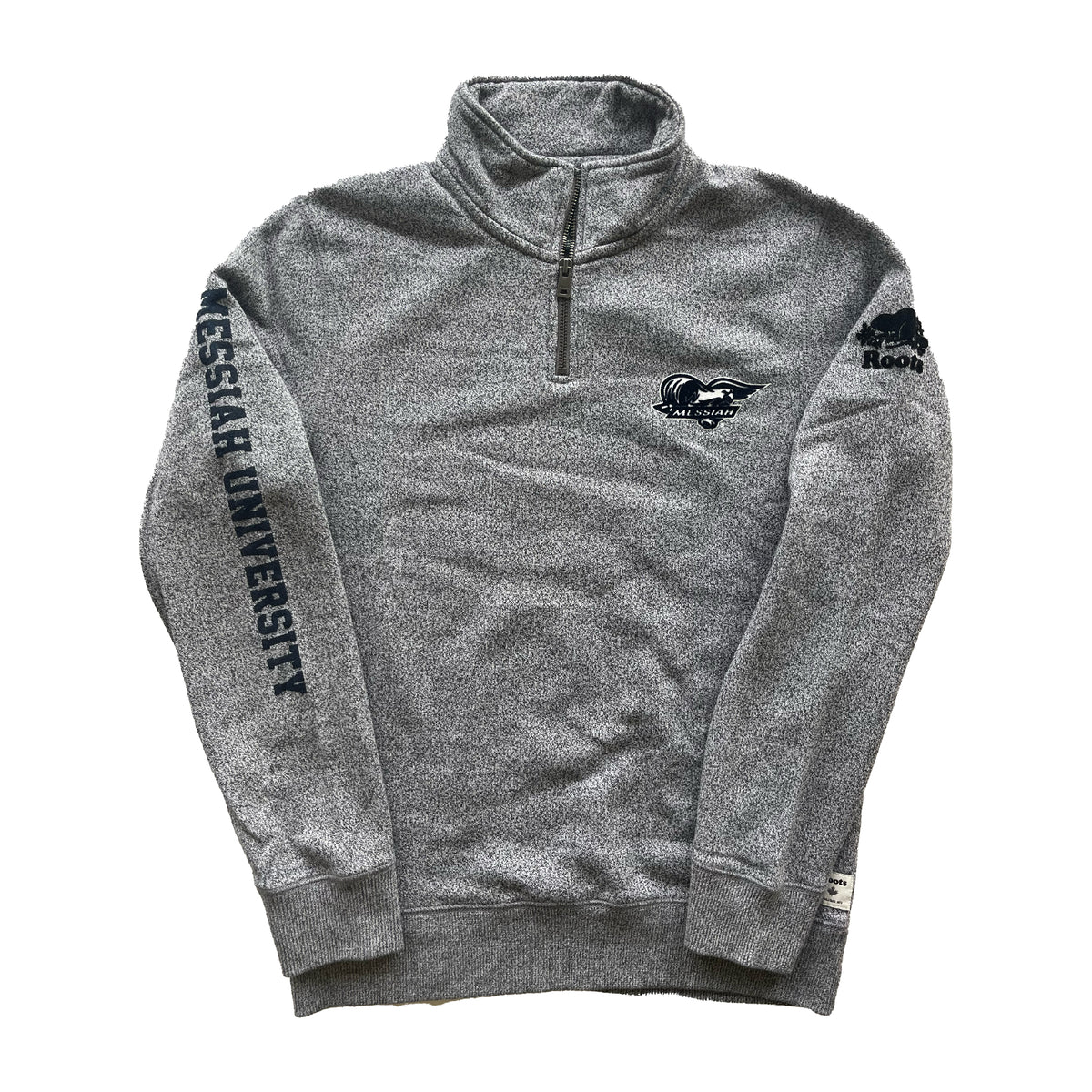 Roots Stein Quarter Zip | Salt & Pepper – Messiah University 