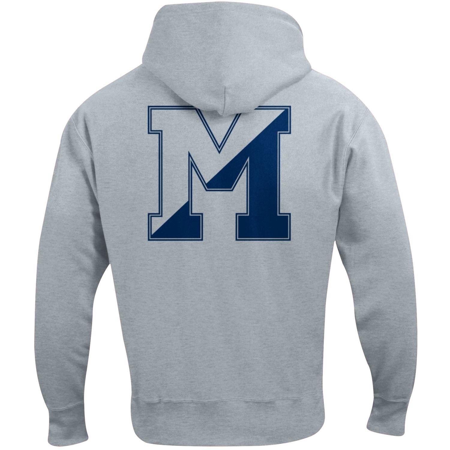 Messiah College Reverse Weave Hood Split M | Oxford