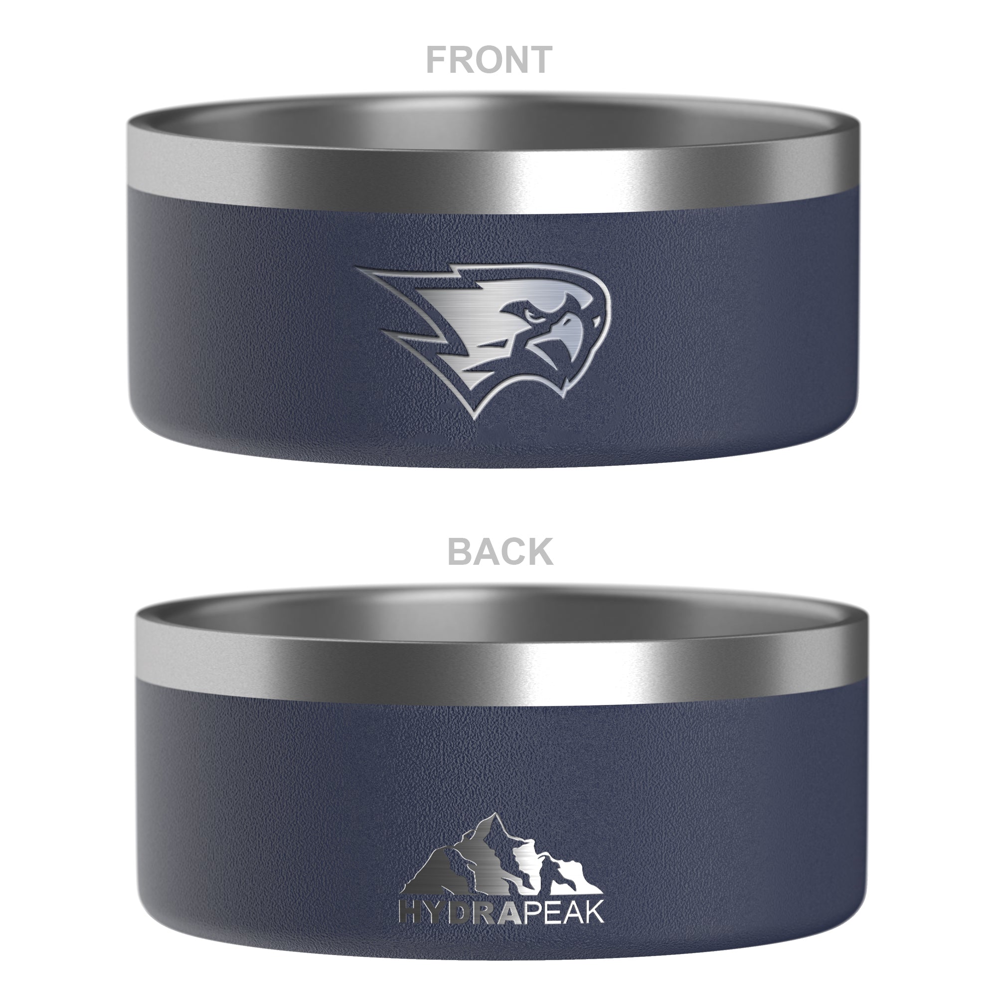 HydraPeak 4 Cup Dog Bowl | Navy