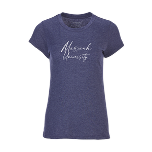 Ladies Triblend Tee, Navy Heather