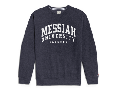 Heritage Classic Crewneck by League, Heather Liberty Navy