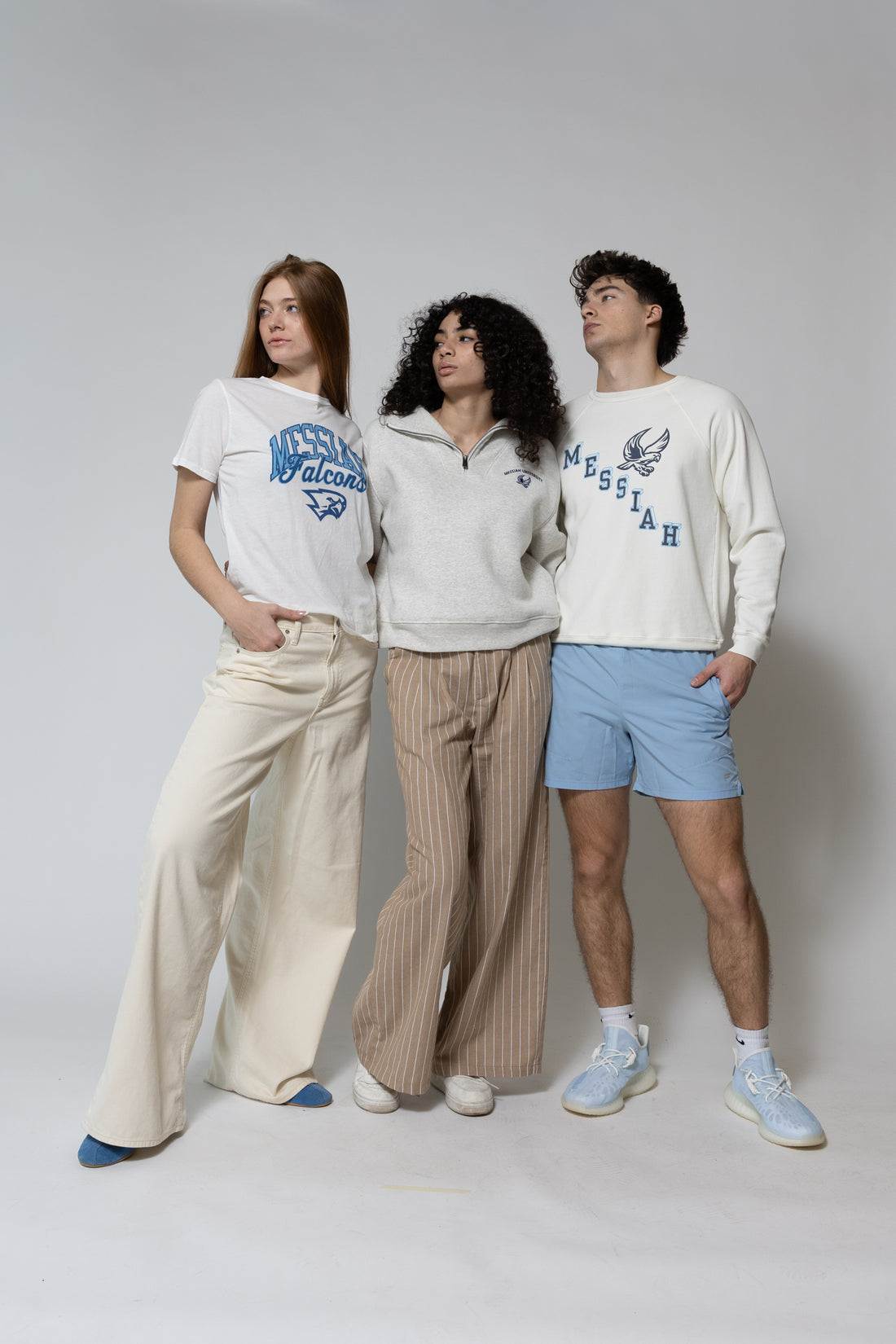 Ladies 1991 Brushed 80/20 Quarter Zip | Oatmeal