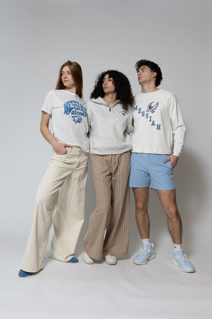 Ladies 1991 Brushed 80/20 Quarter Zip | Oatmeal