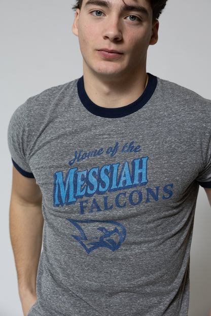 Vintage Triblend Ringer Tee | Heather Grey