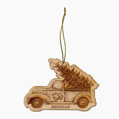 Wooden Truck Ornament