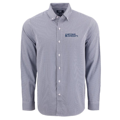 Skyline Gingham Dress Shirt | Navy & White