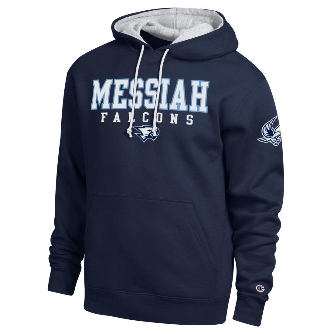 Contrast Liner Hoodie | Navy