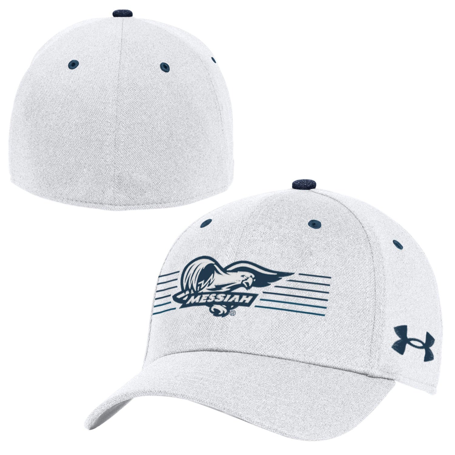 UA Blitzing 3.0 Stretch Fit Cap | White