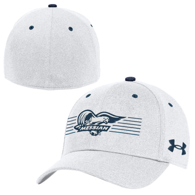 UA Blitzing 3.0 Stretch Fit Cap, White