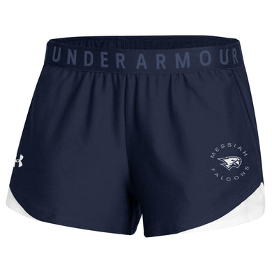 UA Ladies PlayUp Short, Navy (F24)