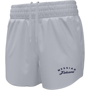 UA Ladies Flex Woven Short, Halo Grey (F24)