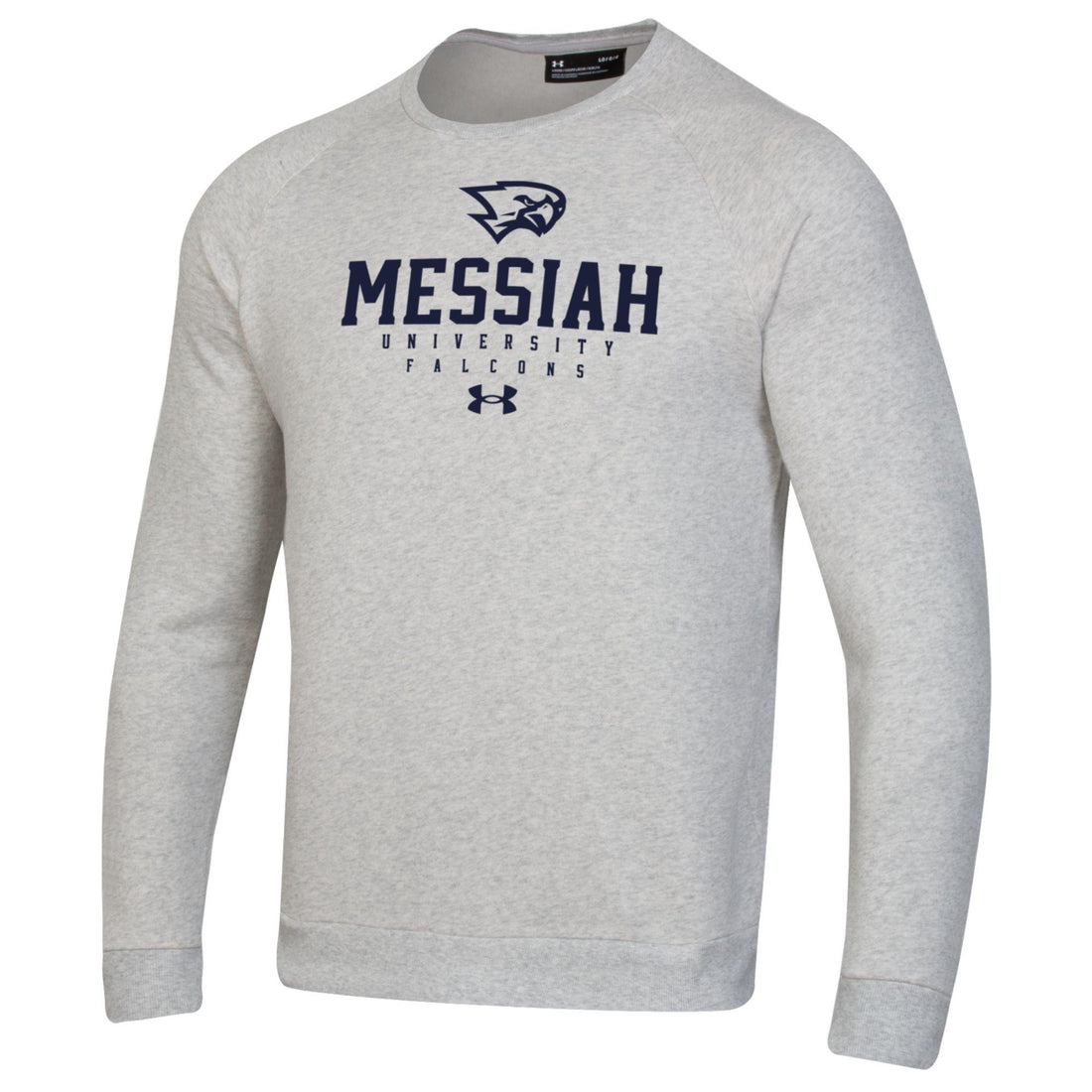 UA All Day Fleece Crew | Silver Heather