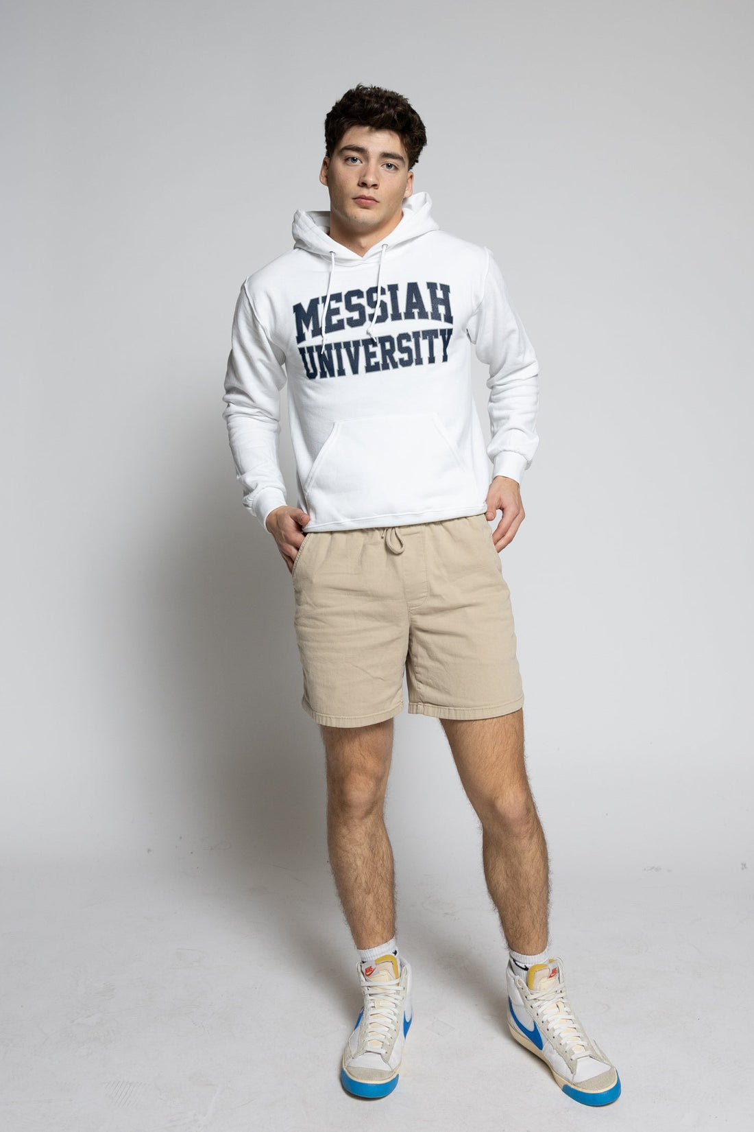 Core Hooded Sweatshirt | White