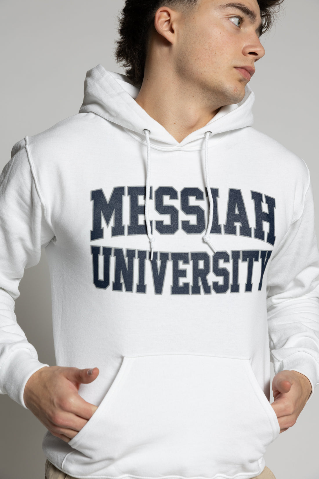 Core Hooded Sweatshirt | White