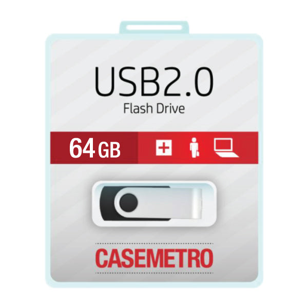 Tech USB 64GB Flash Drive | Black