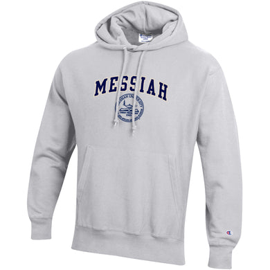 Reverse Weave Hood | Silver Grey