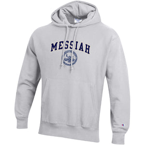 Reverse Weave Hood | Silver Grey