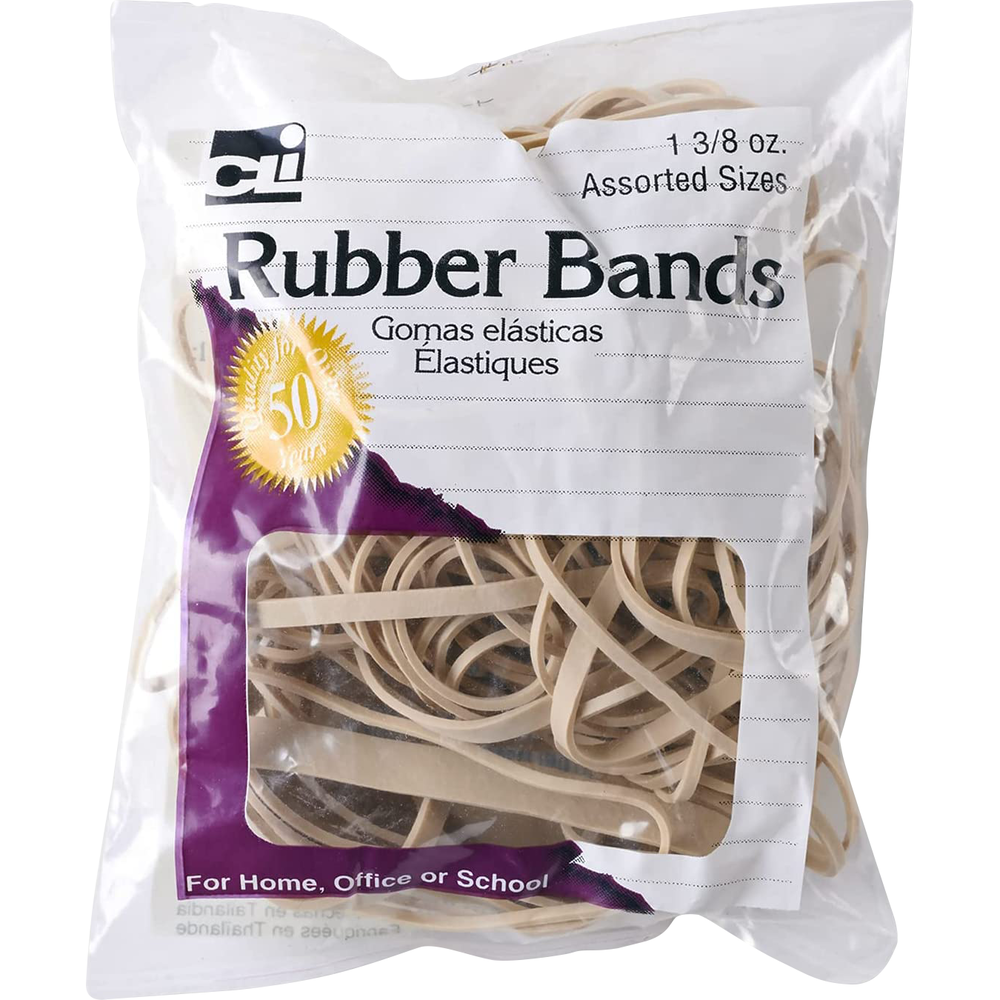 Charles Leonard Rubber Bands Asst Sizes