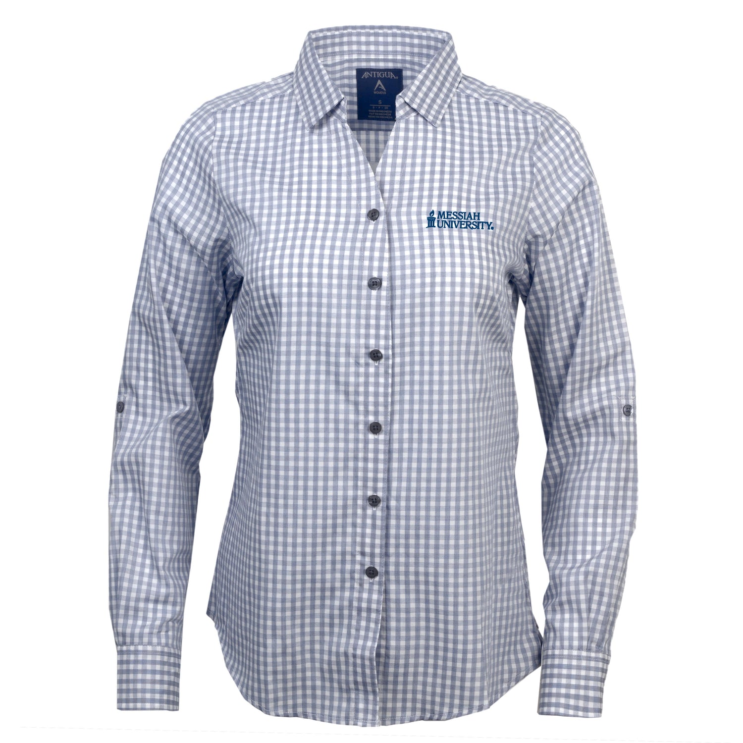 Antigua Ladies Structure Button Down | Navy