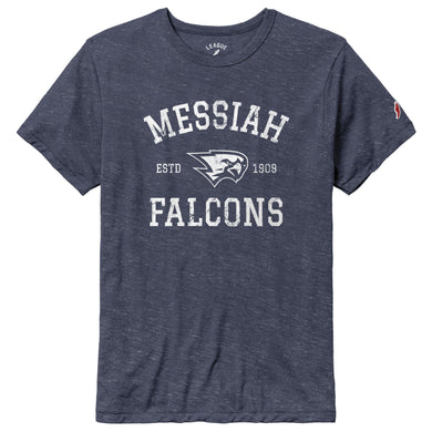 Victory Falls Tee by League, Heather Liberty Navy