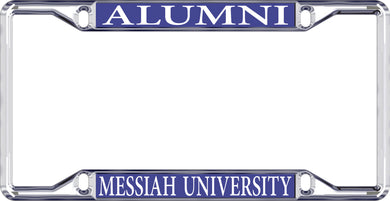 License Plate Frame, Alumni over Messiah