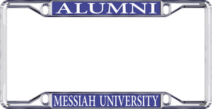 License Plate Frame, Alumni over Messiah