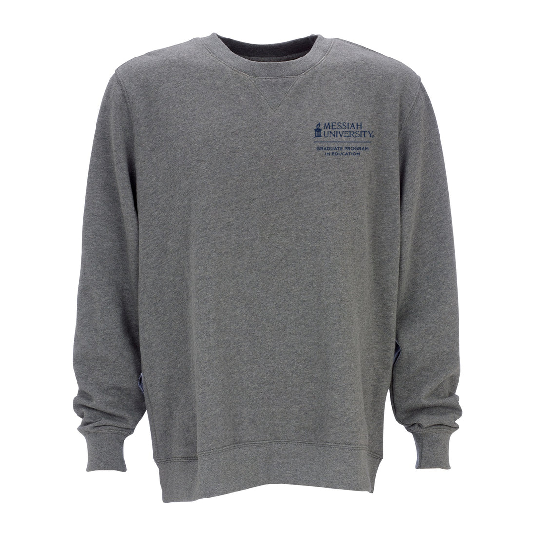 Unisex Fleece Cotton Crew | Dark Steel