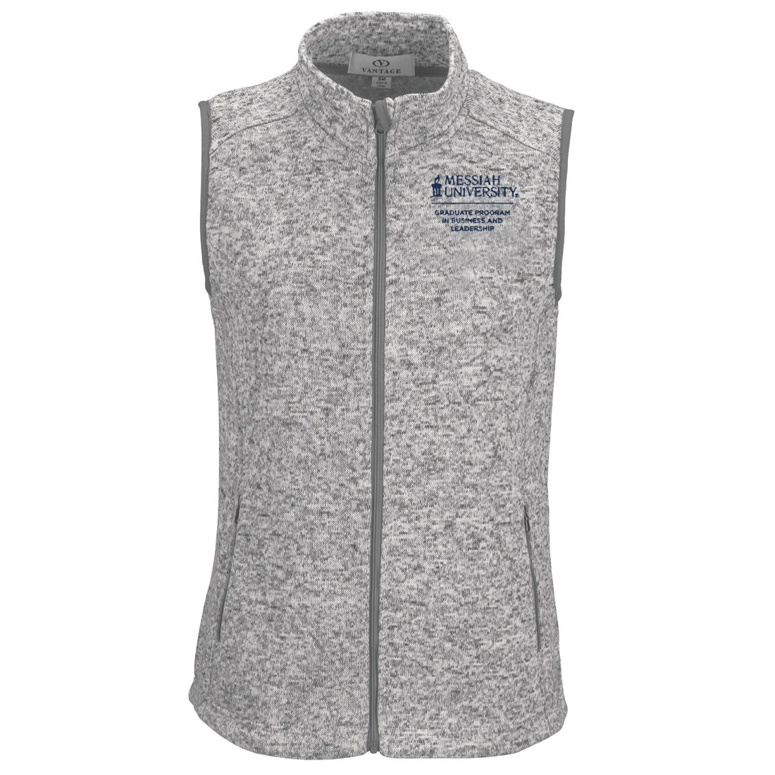 Ladies Summit Sweater Fleece Vest | Iceberg Heather