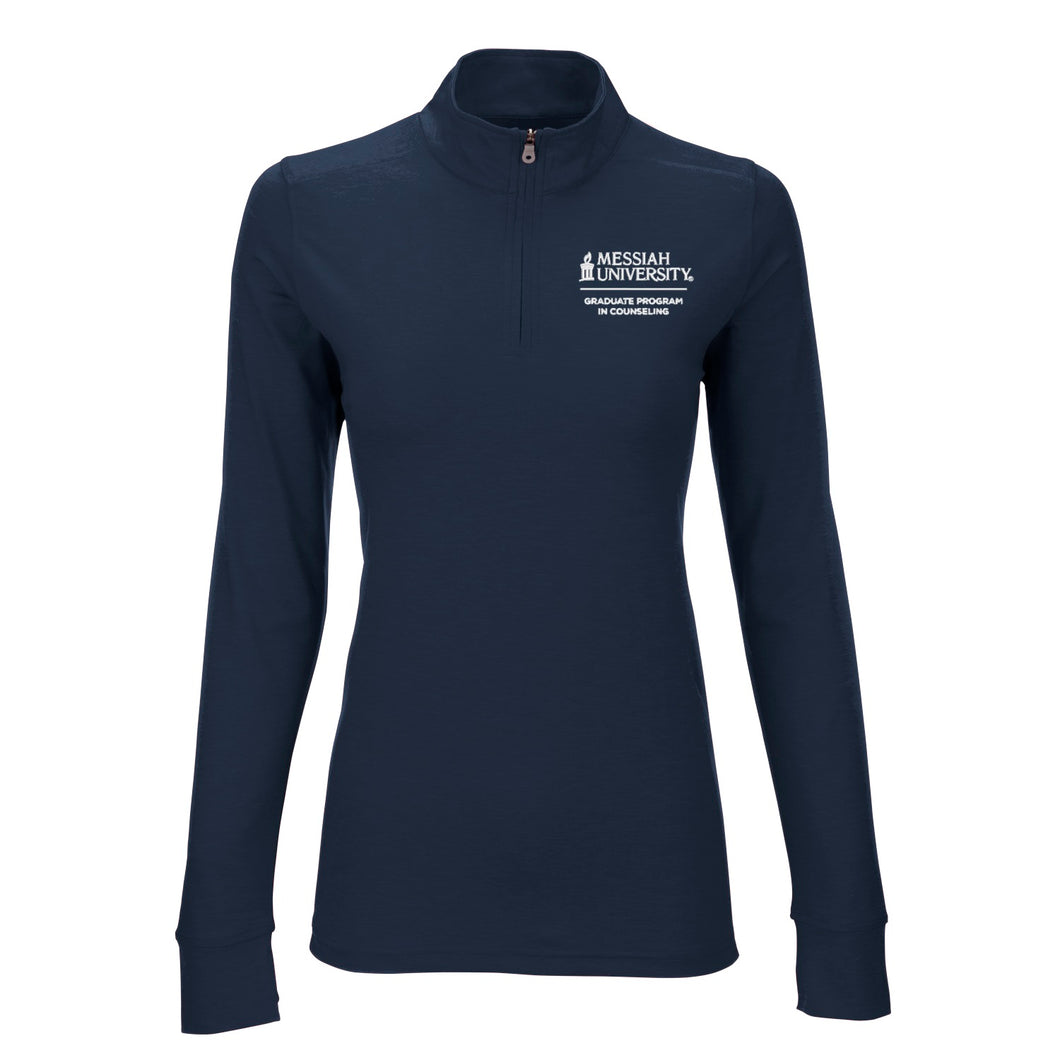 Ladies Vansport Zen Pullover, Dark Navy