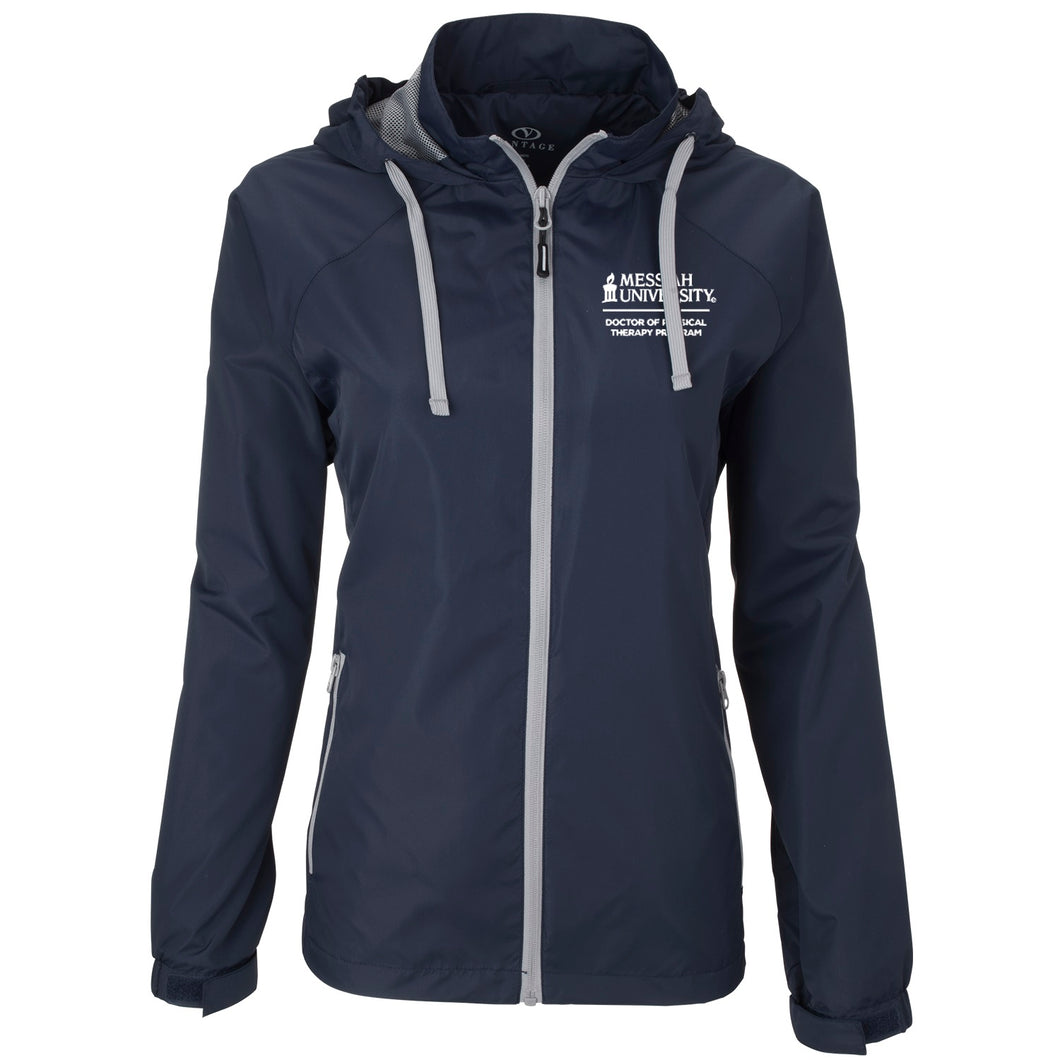 Ladies Club Jacket, Navy/Grey