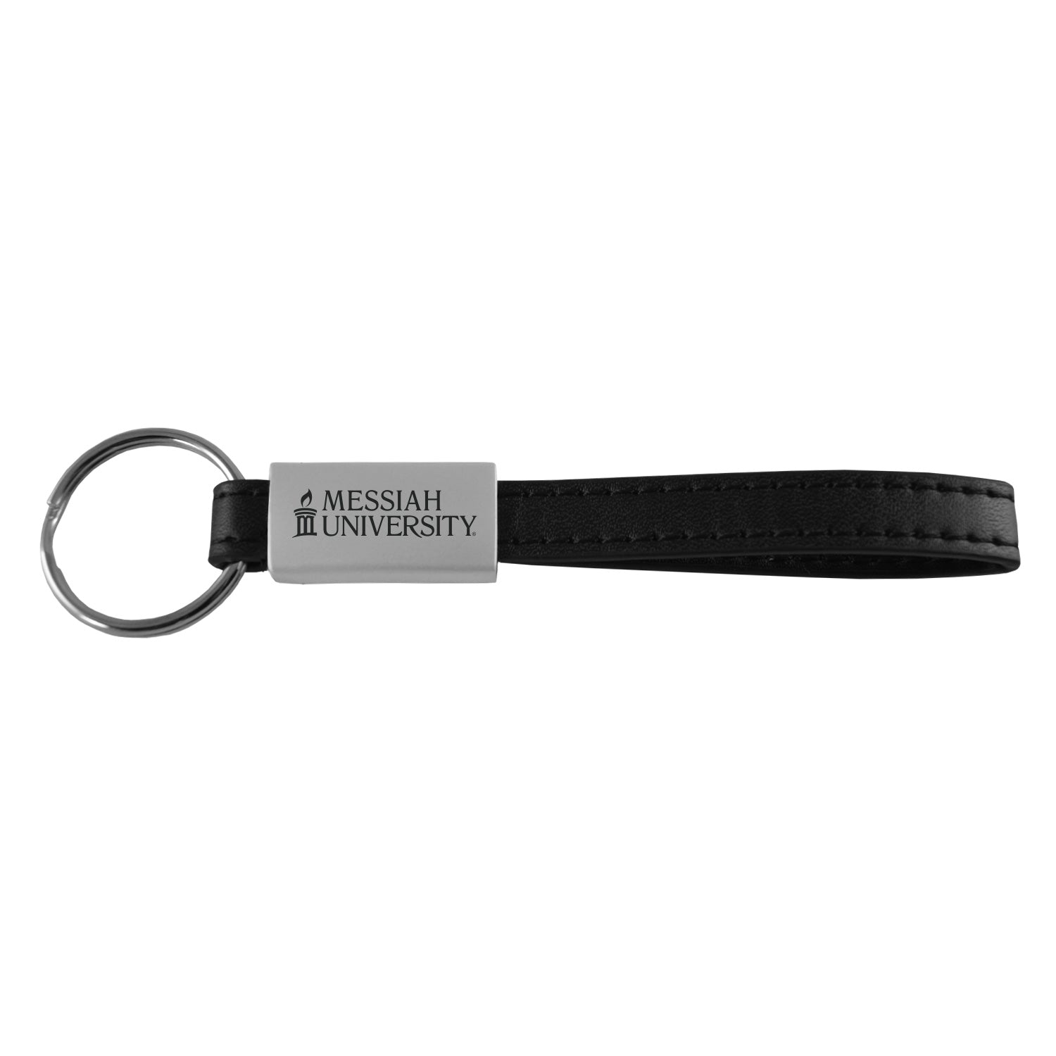 Leather Strap Keychain | Black