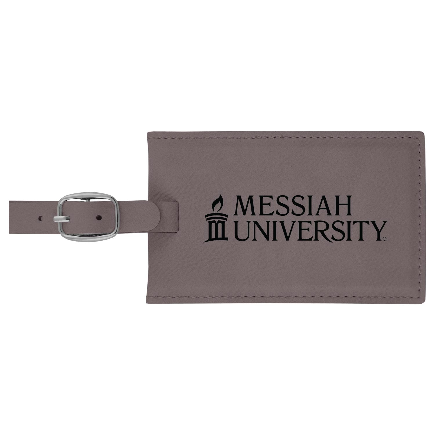 Velour Luggage Tag | Grey