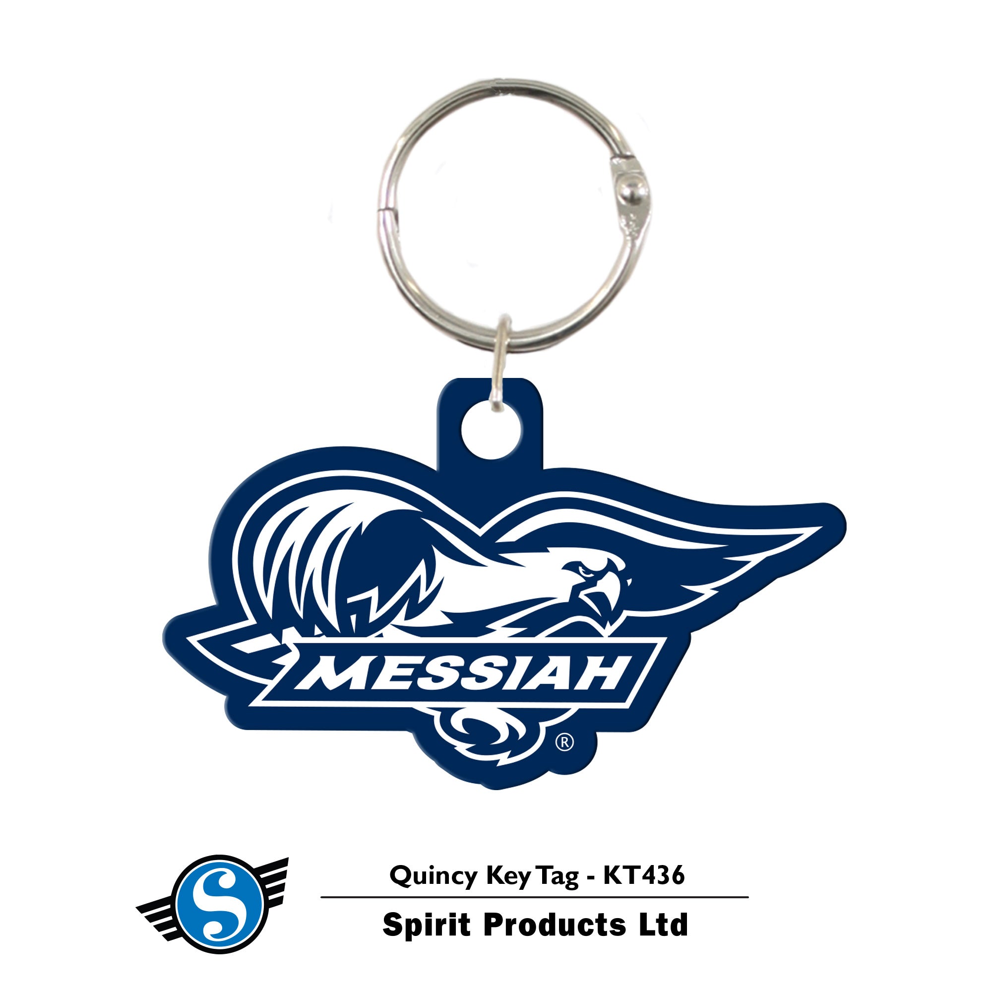 Quincy Key Tag | Navy