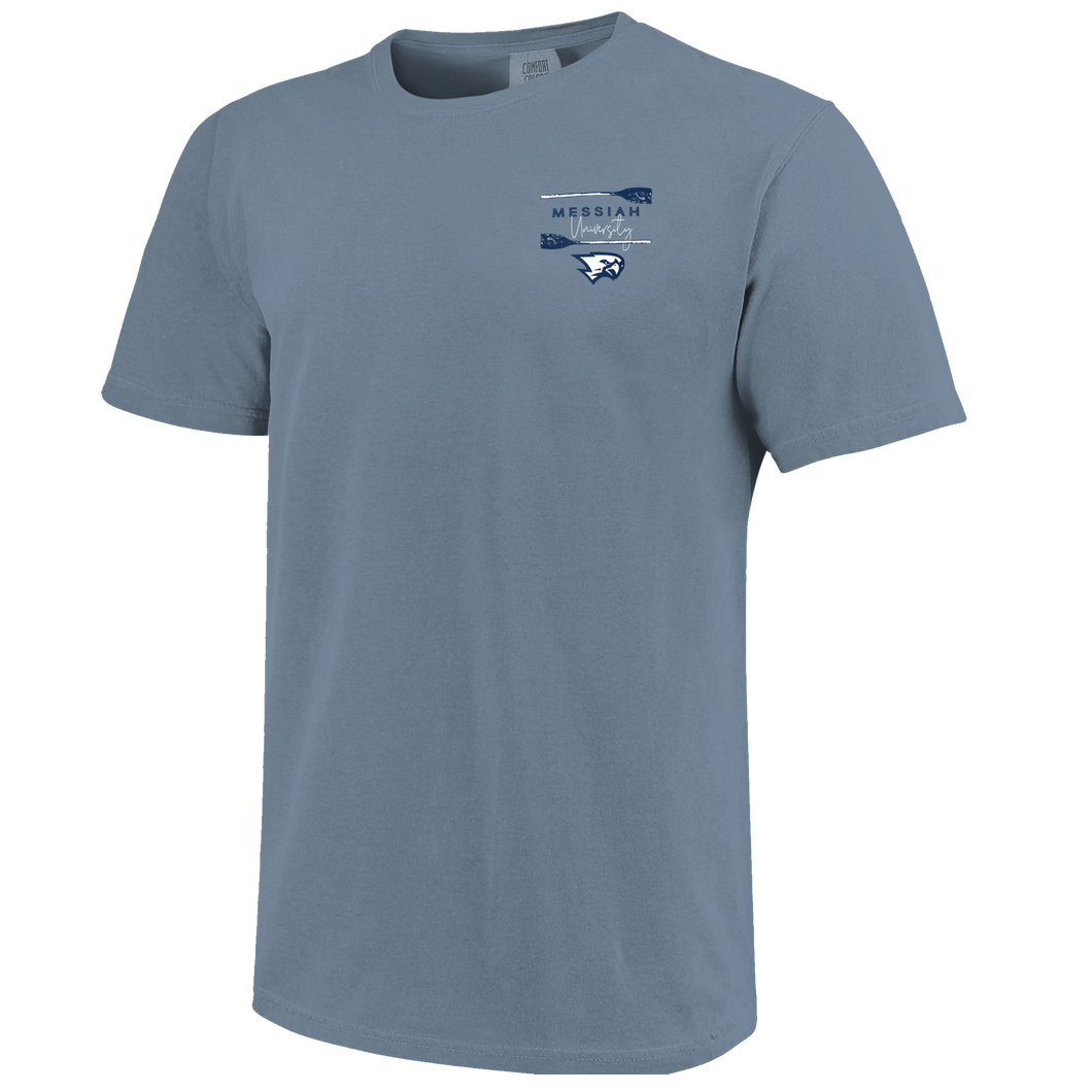 Comfort Colors Canoe River Stamp Tee, Ice Blue