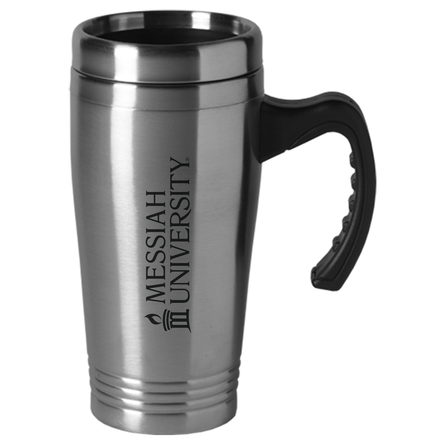 16 oz Stainless Insulated with Handle | Silver