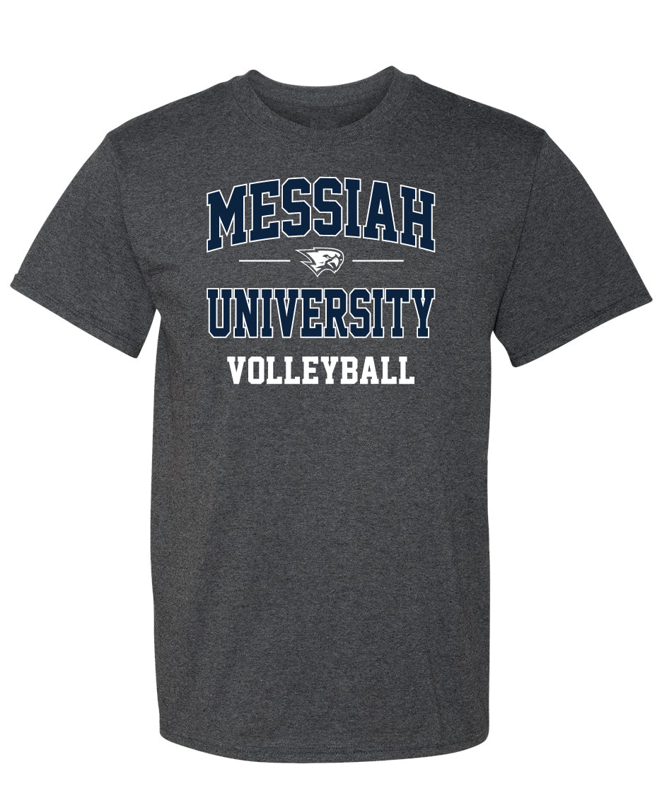 Name Drop Volleyball Tee, Graphite