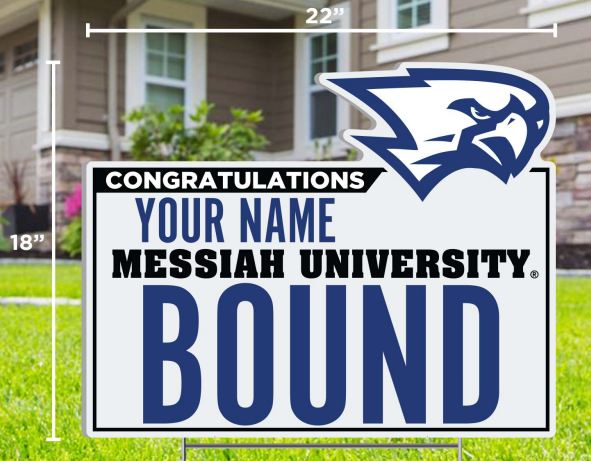 Custom Graduation Yard Sign | Name Bound