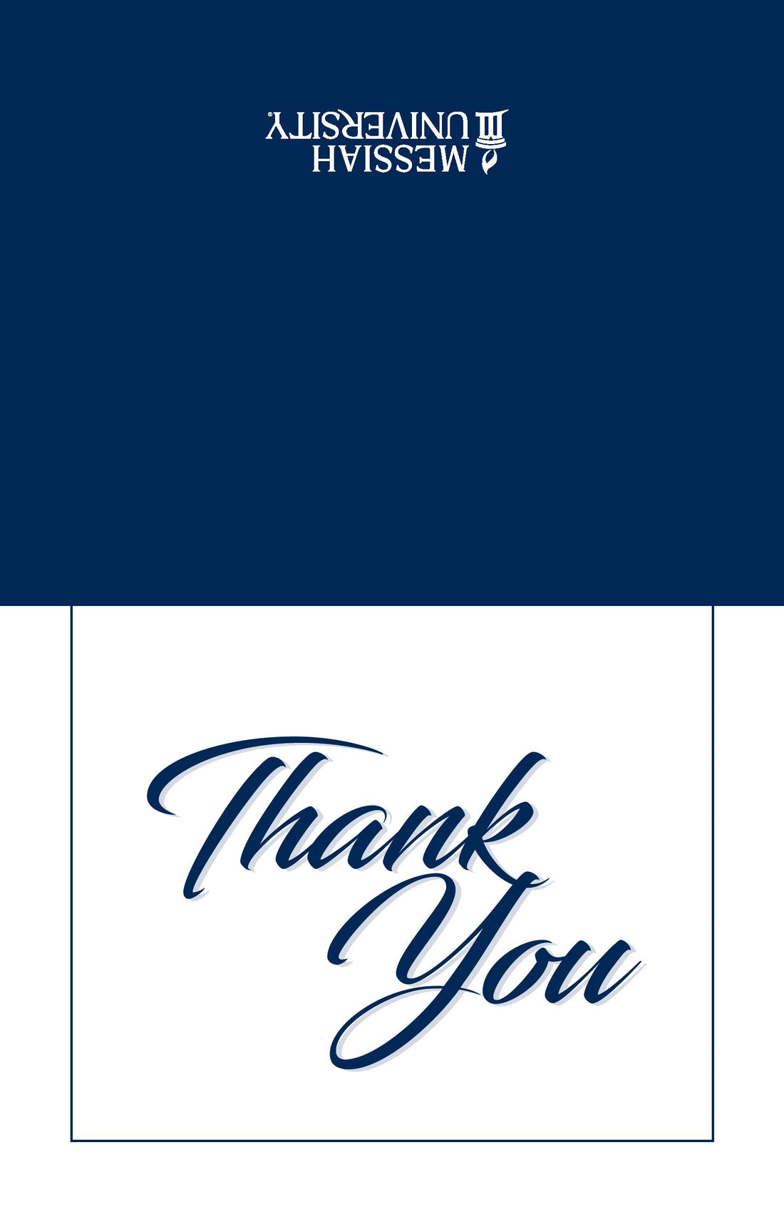 Pack of 12 Blank Notecards-Thank You