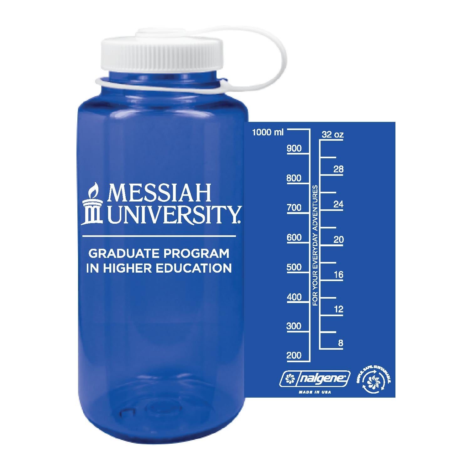 32 Oz. Graduate Program in Higher Education Nalgene Water Bottle | Navy