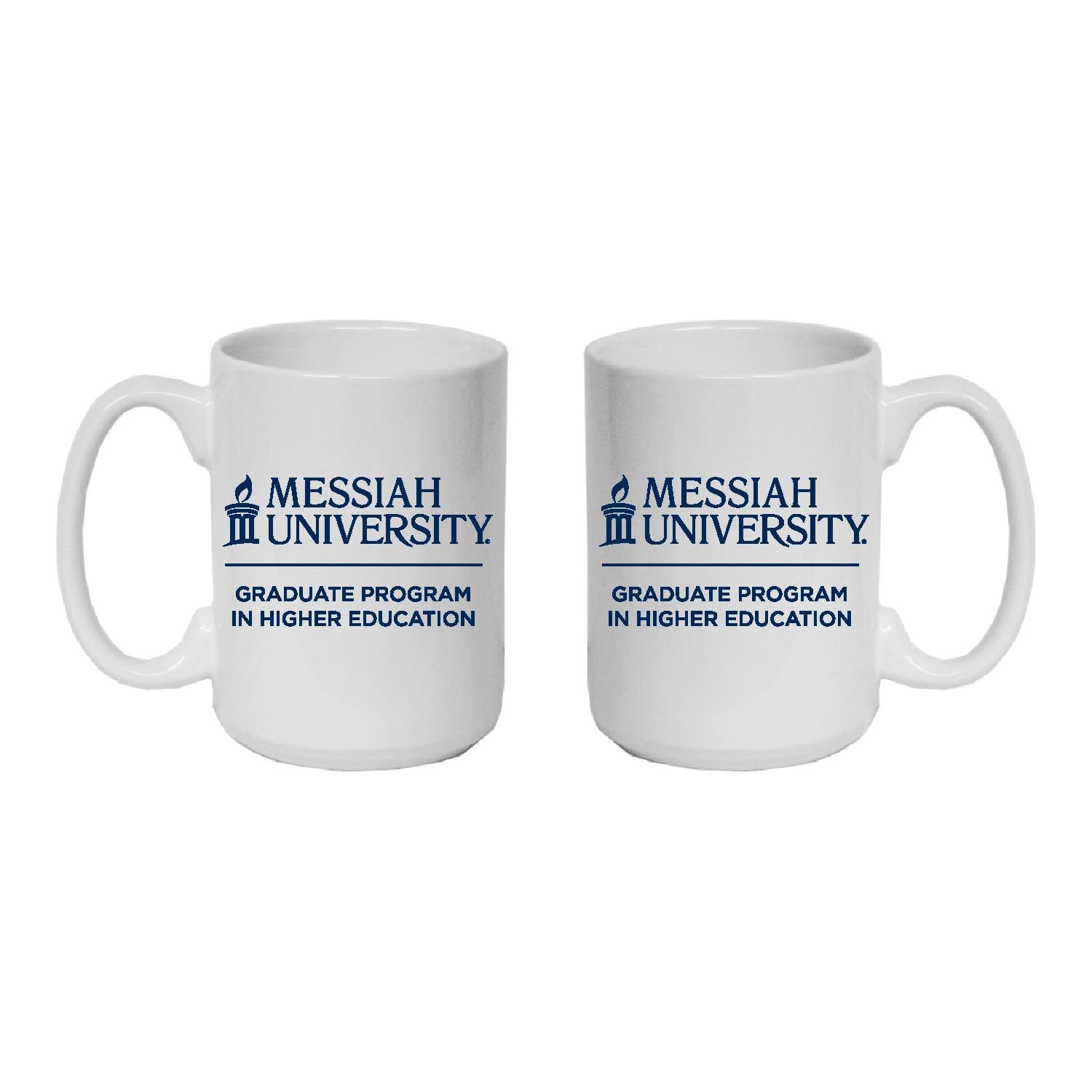 15 Oz. Graduate Program in Higher Education Mug | White