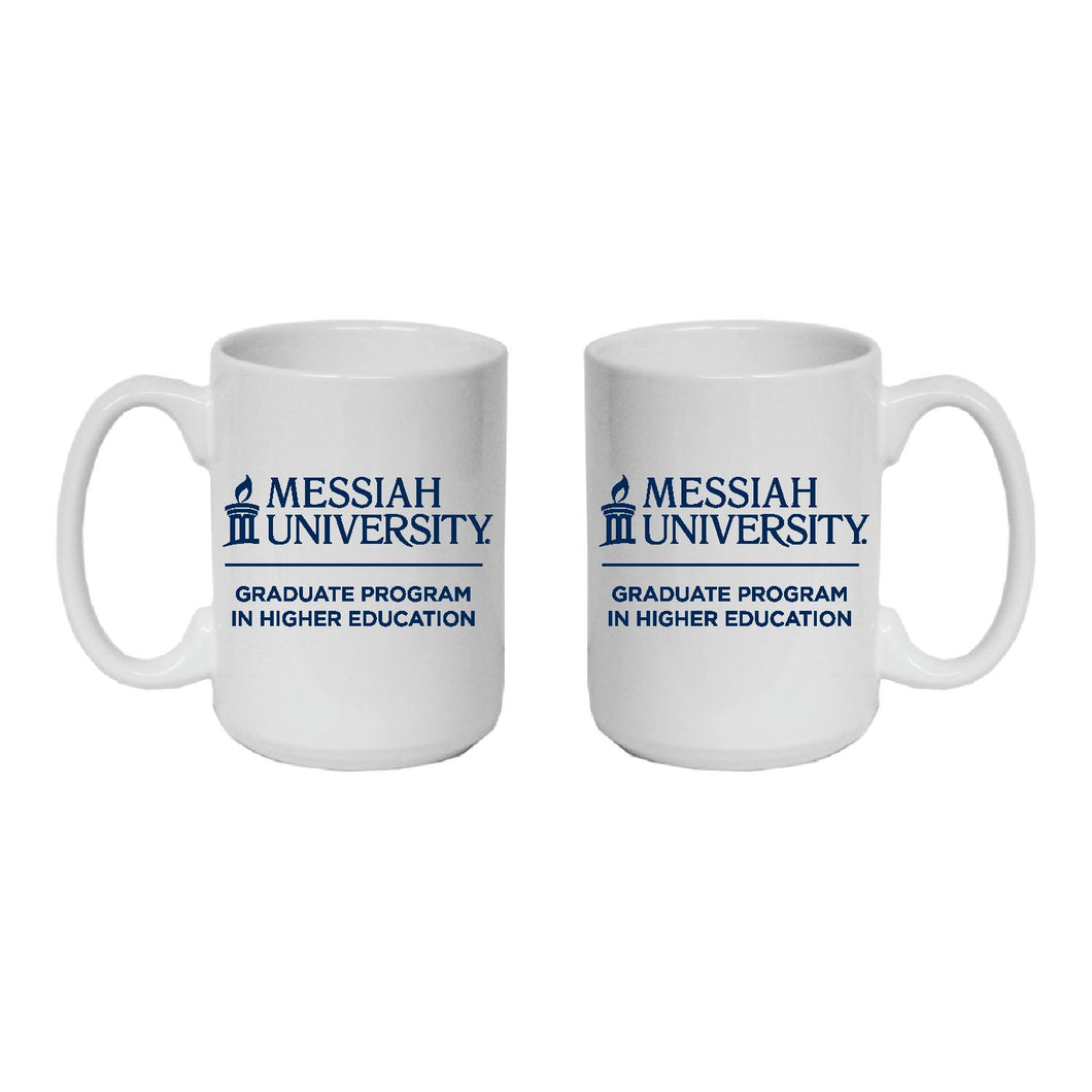 15 Oz. Graduate Program in Higher Education Mug, White