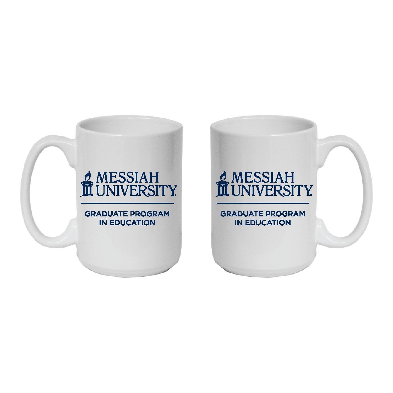 15 Oz. Graduate Program in Education Mug | White