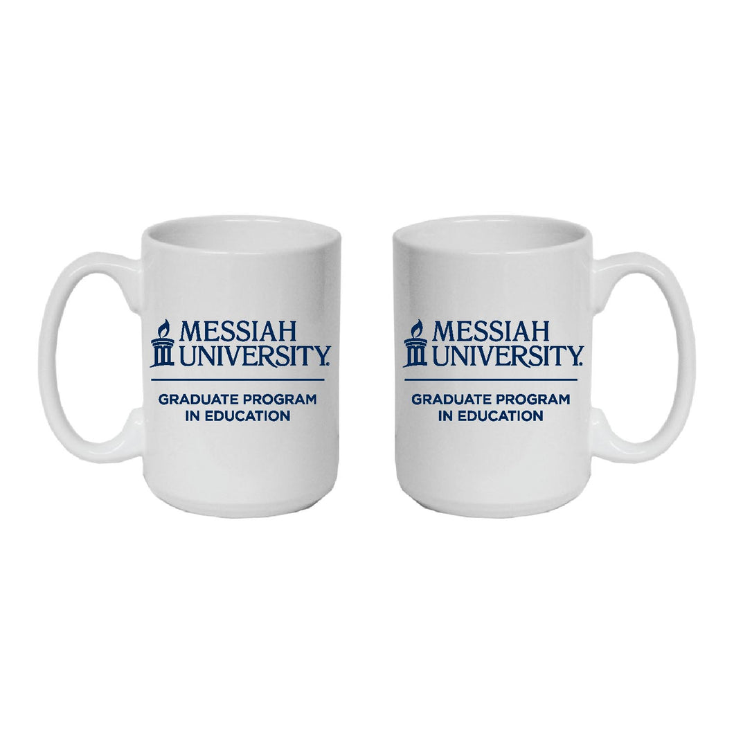 15 Oz. Graduate Program in Education Mug, White