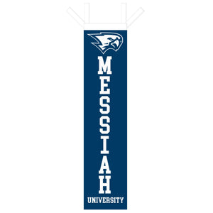Fully Embroidered 36"  x 8" Wall Banner, Navy