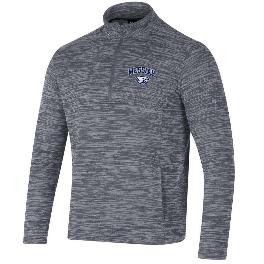 Tempo Fleece 1/4 Zip by Under Armour, Pitch Grey Heather