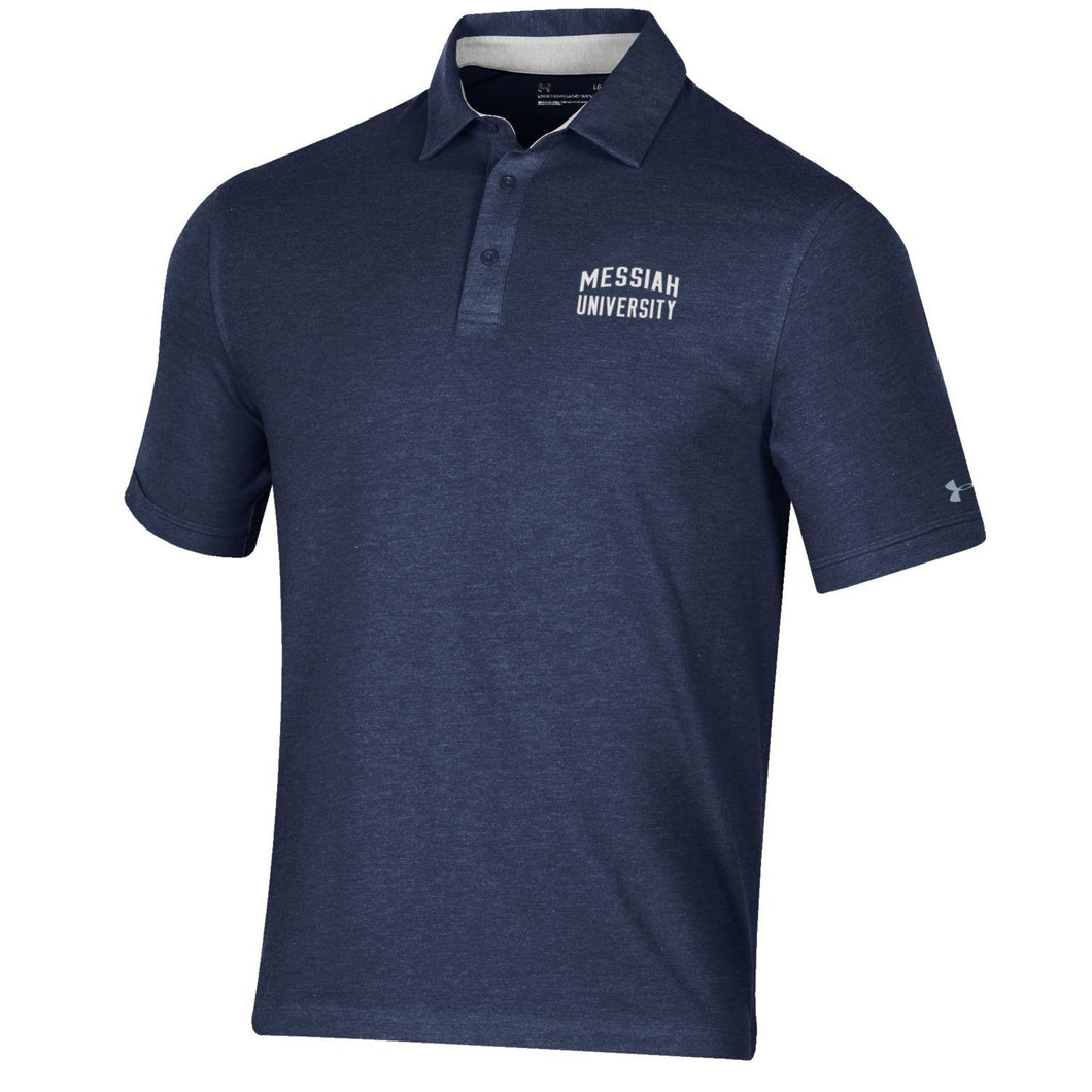 Charged Cotton Polo by Under Armour, Midnight Navy